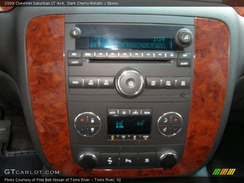 Dark Cherry Metallic / Ebony 2009 Chevrolet Suburban LT 4x4