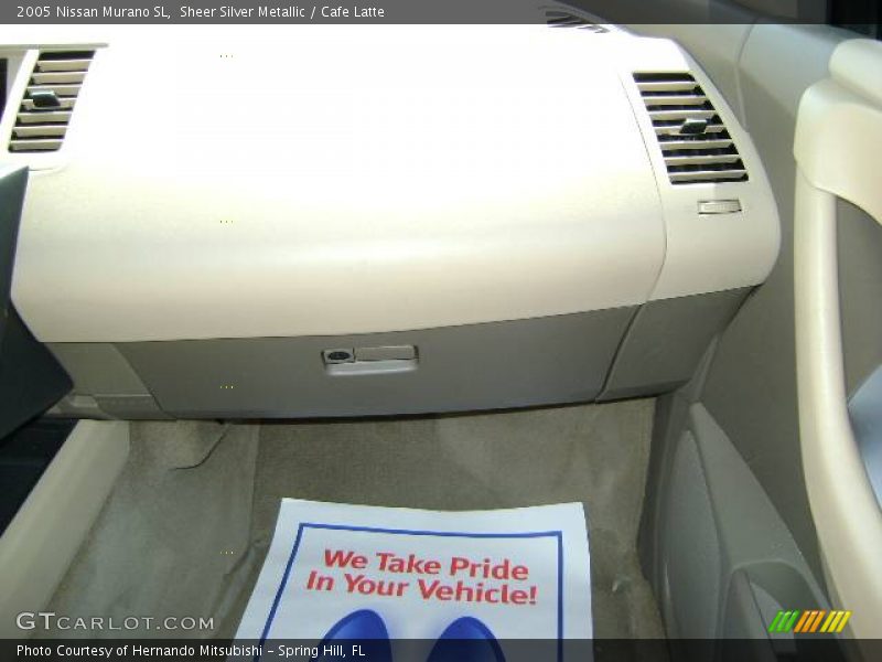 Sheer Silver Metallic / Cafe Latte 2005 Nissan Murano SL