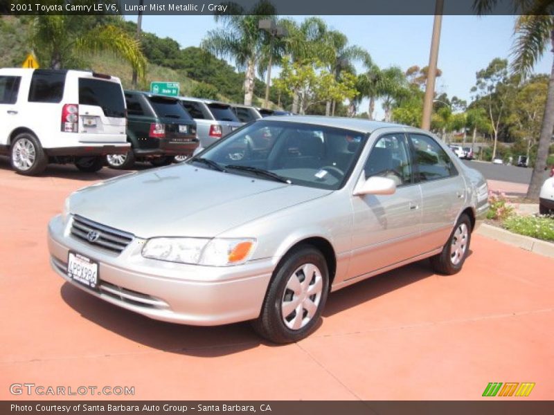 Lunar Mist Metallic / Gray 2001 Toyota Camry LE V6