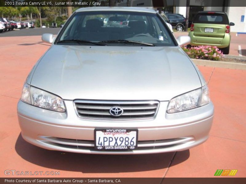 Lunar Mist Metallic / Gray 2001 Toyota Camry LE V6