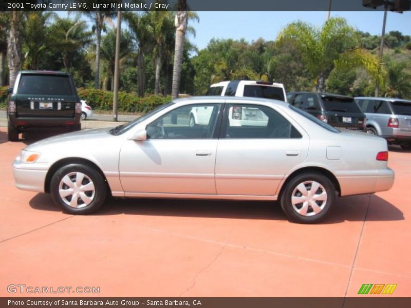Lunar Mist Metallic / Gray 2001 Toyota Camry LE V6
