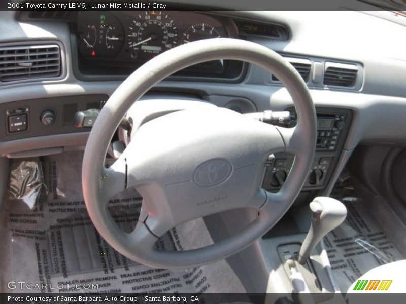 Lunar Mist Metallic / Gray 2001 Toyota Camry LE V6