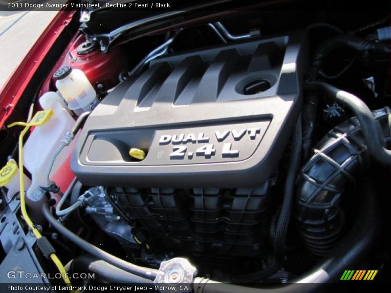 Redline 2 Pearl / Black 2011 Dodge Avenger Mainstreet