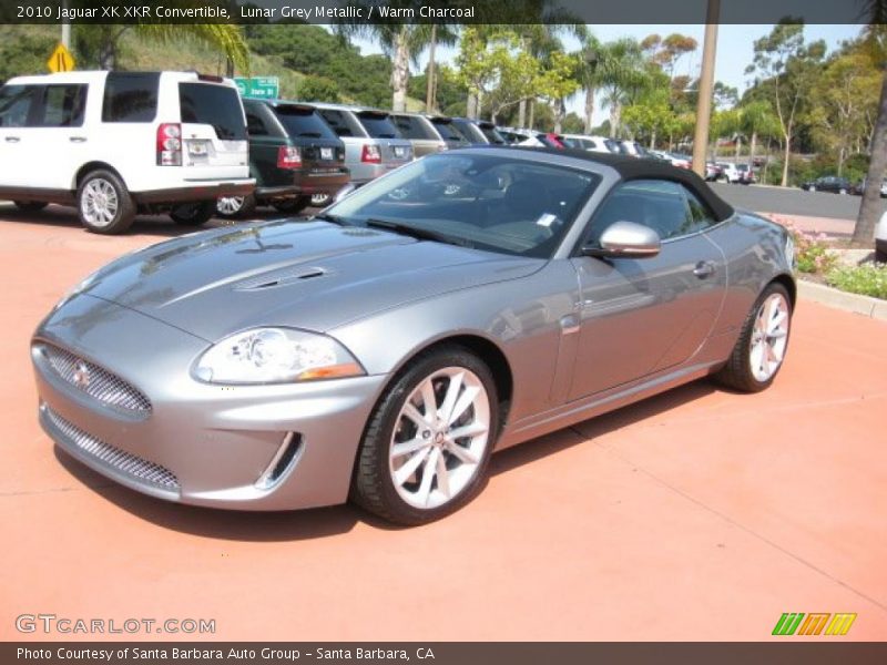 Front 3/4 View of 2010 XK XKR Convertible