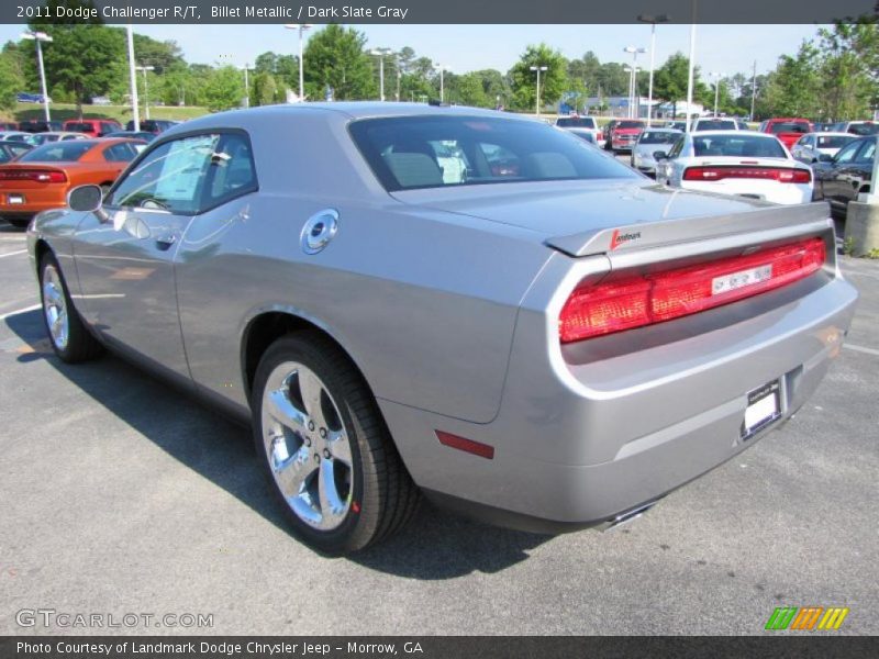 Billet Metallic / Dark Slate Gray 2011 Dodge Challenger R/T