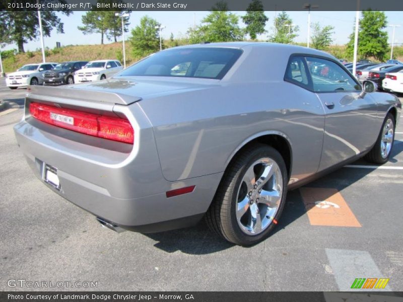 Billet Metallic / Dark Slate Gray 2011 Dodge Challenger R/T