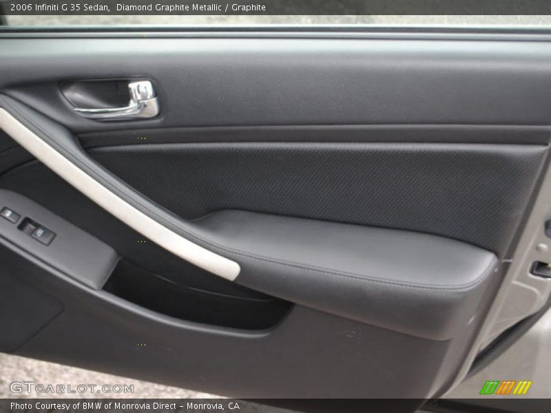 Diamond Graphite Metallic / Graphite 2006 Infiniti G 35 Sedan