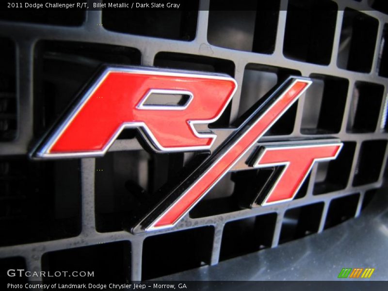 Billet Metallic / Dark Slate Gray 2011 Dodge Challenger R/T
