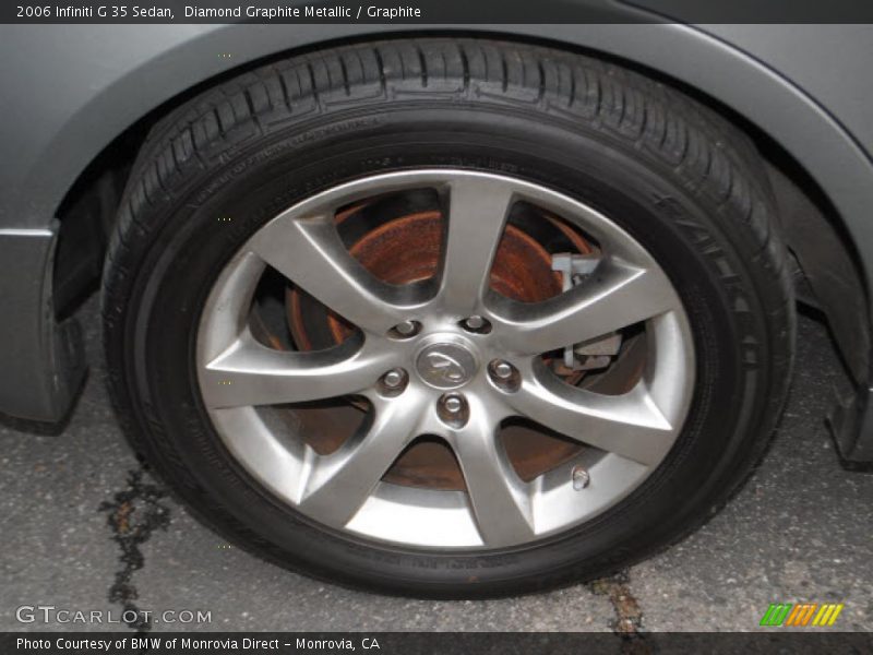 Diamond Graphite Metallic / Graphite 2006 Infiniti G 35 Sedan