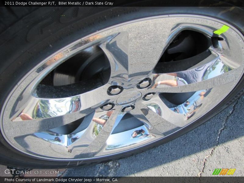 Billet Metallic / Dark Slate Gray 2011 Dodge Challenger R/T