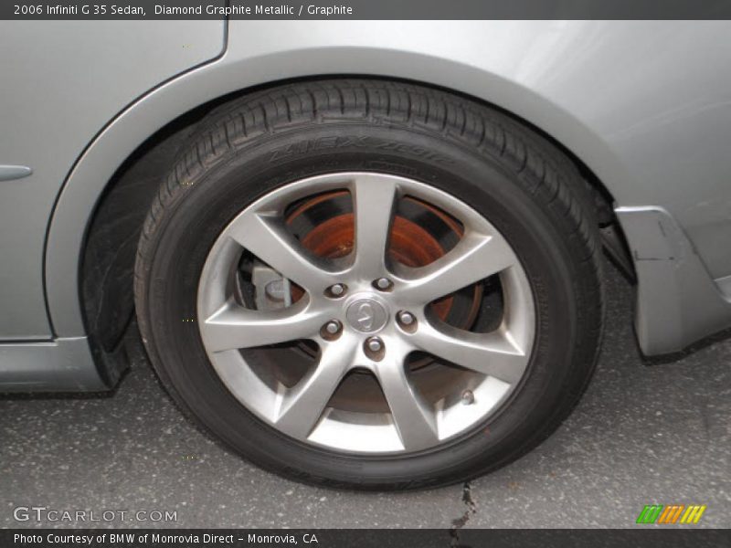 Diamond Graphite Metallic / Graphite 2006 Infiniti G 35 Sedan