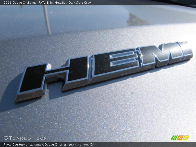 Billet Metallic / Dark Slate Gray 2011 Dodge Challenger R/T