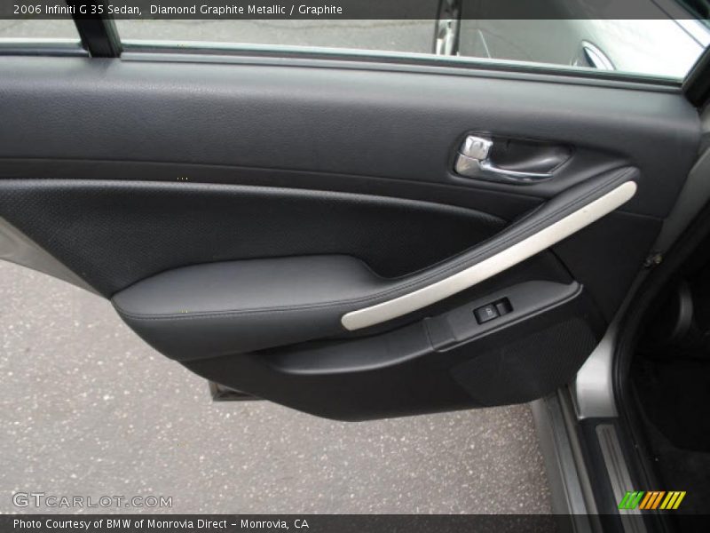 Diamond Graphite Metallic / Graphite 2006 Infiniti G 35 Sedan