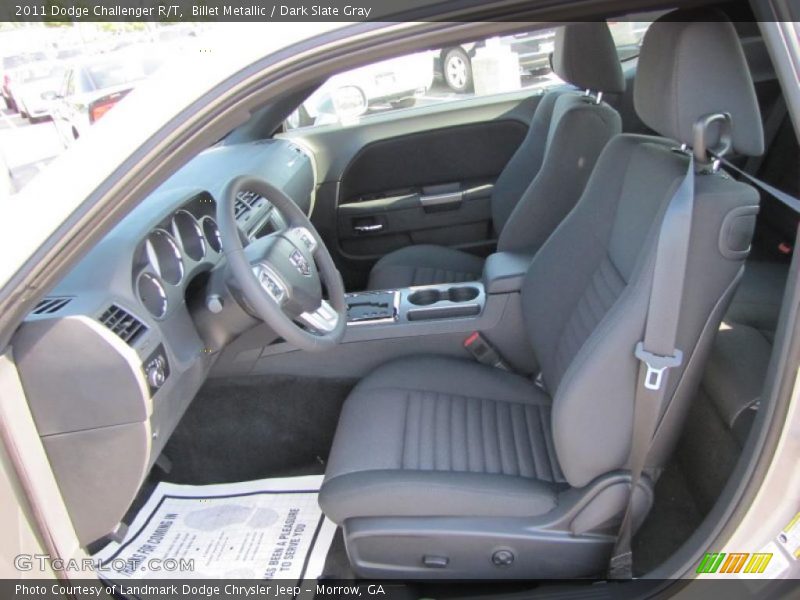 Billet Metallic / Dark Slate Gray 2011 Dodge Challenger R/T