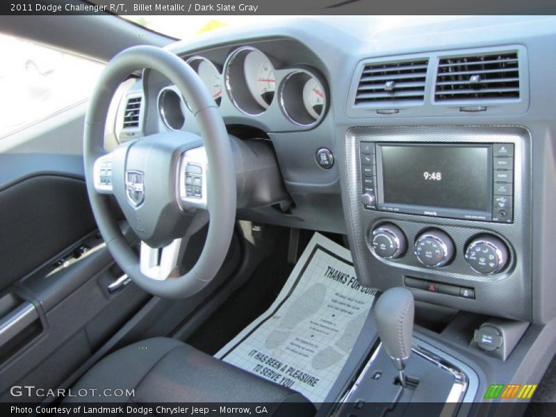 Billet Metallic / Dark Slate Gray 2011 Dodge Challenger R/T