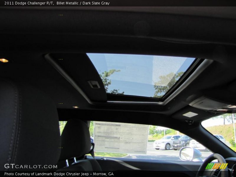 Billet Metallic / Dark Slate Gray 2011 Dodge Challenger R/T