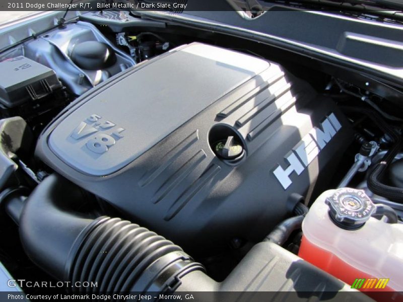 Billet Metallic / Dark Slate Gray 2011 Dodge Challenger R/T
