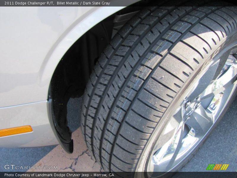 Billet Metallic / Dark Slate Gray 2011 Dodge Challenger R/T