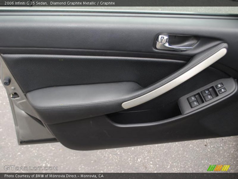 Diamond Graphite Metallic / Graphite 2006 Infiniti G 35 Sedan
