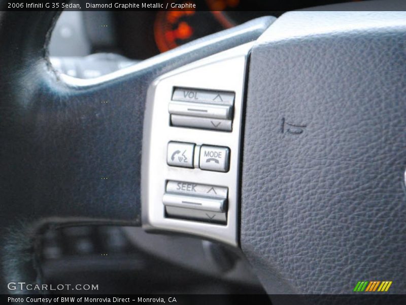 Diamond Graphite Metallic / Graphite 2006 Infiniti G 35 Sedan