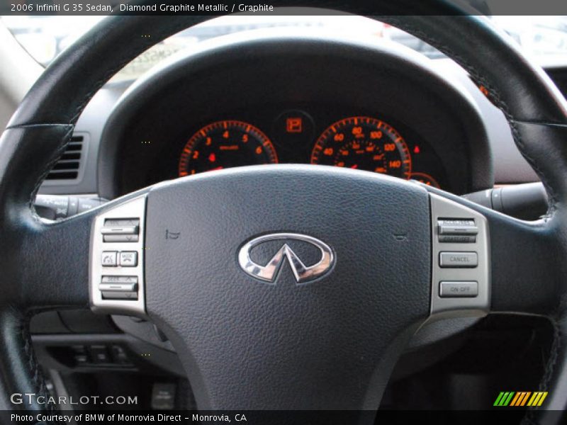 Diamond Graphite Metallic / Graphite 2006 Infiniti G 35 Sedan