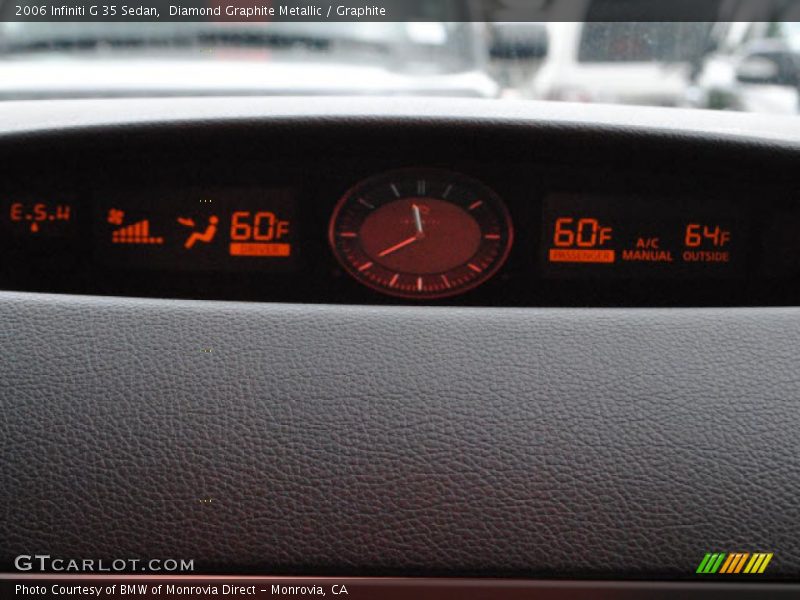 Diamond Graphite Metallic / Graphite 2006 Infiniti G 35 Sedan