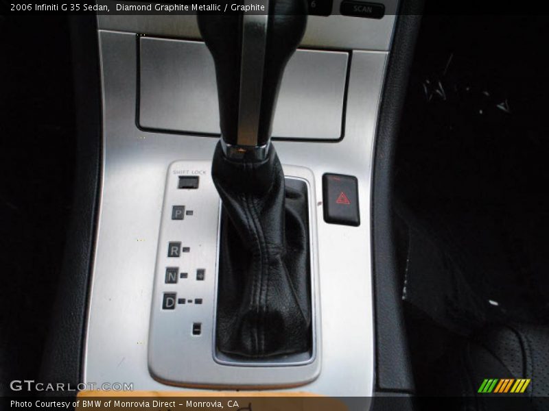 Diamond Graphite Metallic / Graphite 2006 Infiniti G 35 Sedan