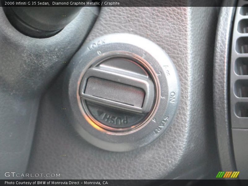 Diamond Graphite Metallic / Graphite 2006 Infiniti G 35 Sedan
