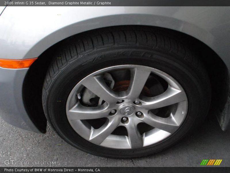 Diamond Graphite Metallic / Graphite 2006 Infiniti G 35 Sedan