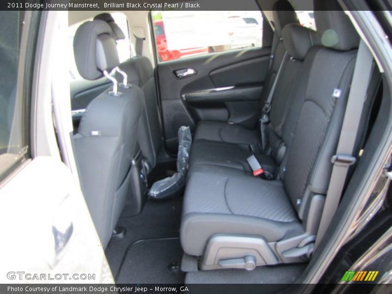 Brilliant Black Crystal Pearl / Black 2011 Dodge Journey Mainstreet