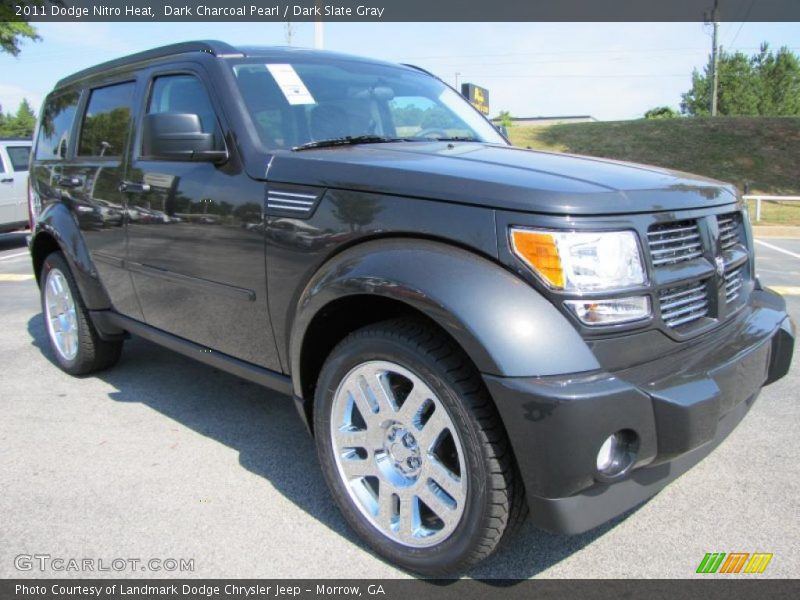Dark Charcoal Pearl / Dark Slate Gray 2011 Dodge Nitro Heat