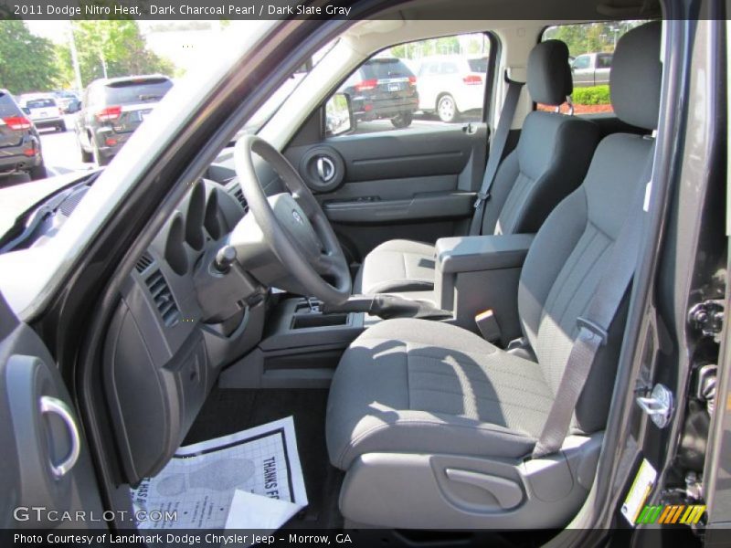Dark Charcoal Pearl / Dark Slate Gray 2011 Dodge Nitro Heat