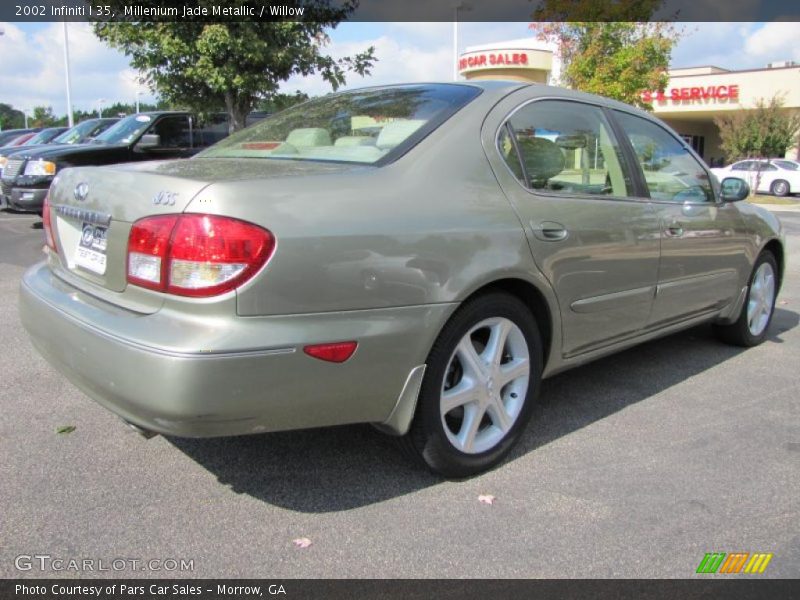 Millenium Jade Metallic / Willow 2002 Infiniti I 35