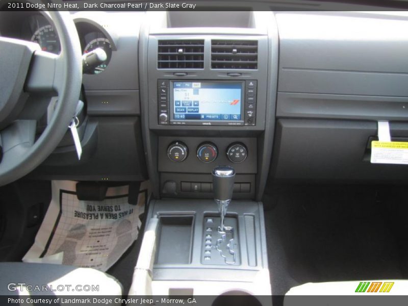 Dark Charcoal Pearl / Dark Slate Gray 2011 Dodge Nitro Heat