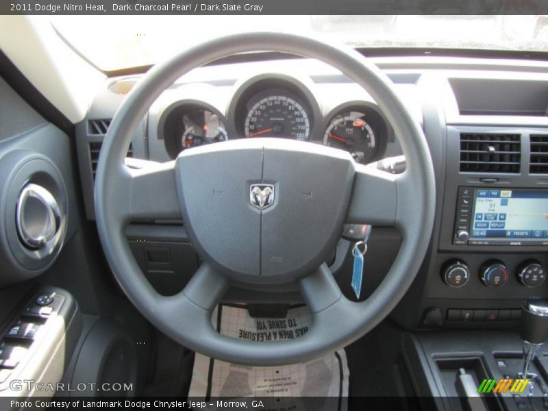 Dark Charcoal Pearl / Dark Slate Gray 2011 Dodge Nitro Heat