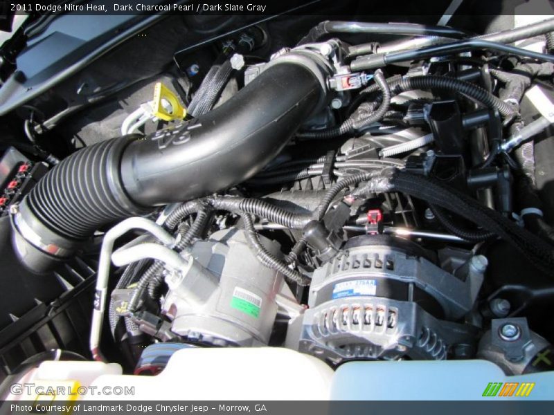 Dark Charcoal Pearl / Dark Slate Gray 2011 Dodge Nitro Heat