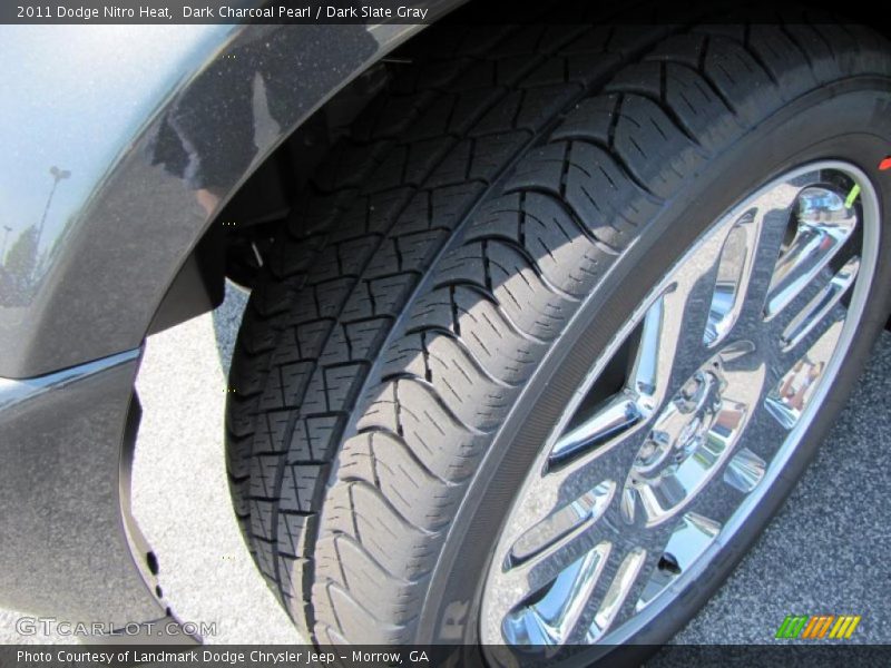 Dark Charcoal Pearl / Dark Slate Gray 2011 Dodge Nitro Heat