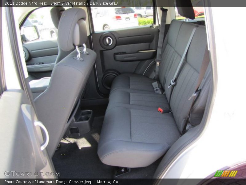 Bright Silver Metallic / Dark Slate Gray 2011 Dodge Nitro Heat