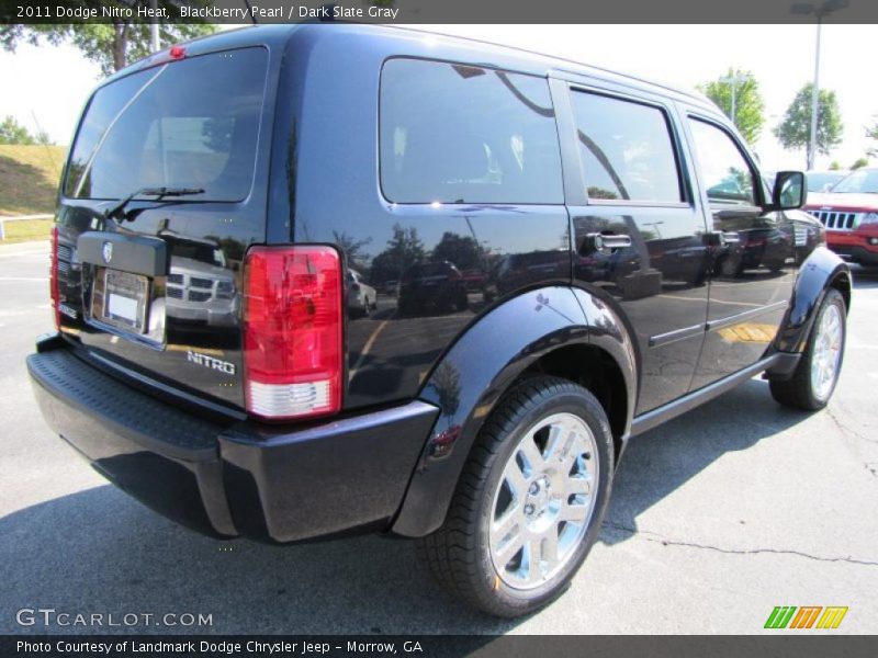 Blackberry Pearl / Dark Slate Gray 2011 Dodge Nitro Heat