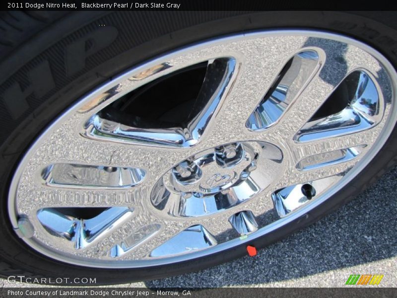 Blackberry Pearl / Dark Slate Gray 2011 Dodge Nitro Heat