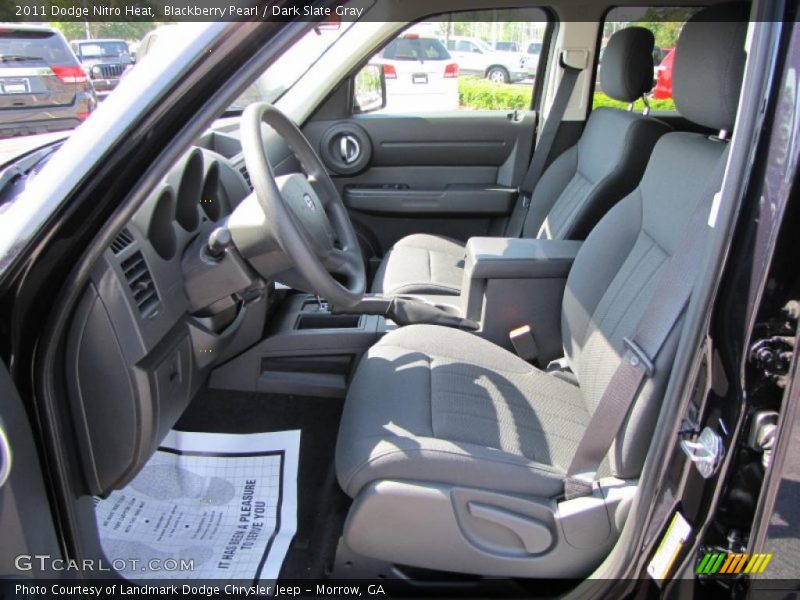 Blackberry Pearl / Dark Slate Gray 2011 Dodge Nitro Heat
