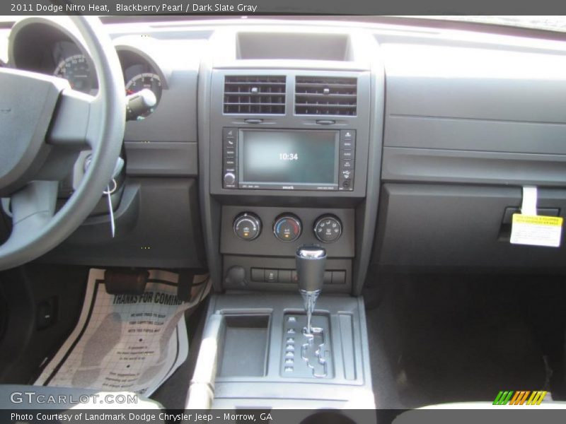 Blackberry Pearl / Dark Slate Gray 2011 Dodge Nitro Heat