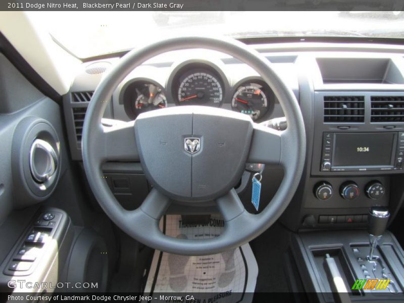 Blackberry Pearl / Dark Slate Gray 2011 Dodge Nitro Heat