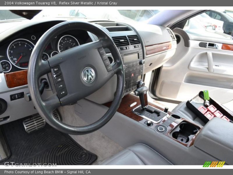 Reflex Silver Metallic / Kristal Gray 2004 Volkswagen Touareg V8