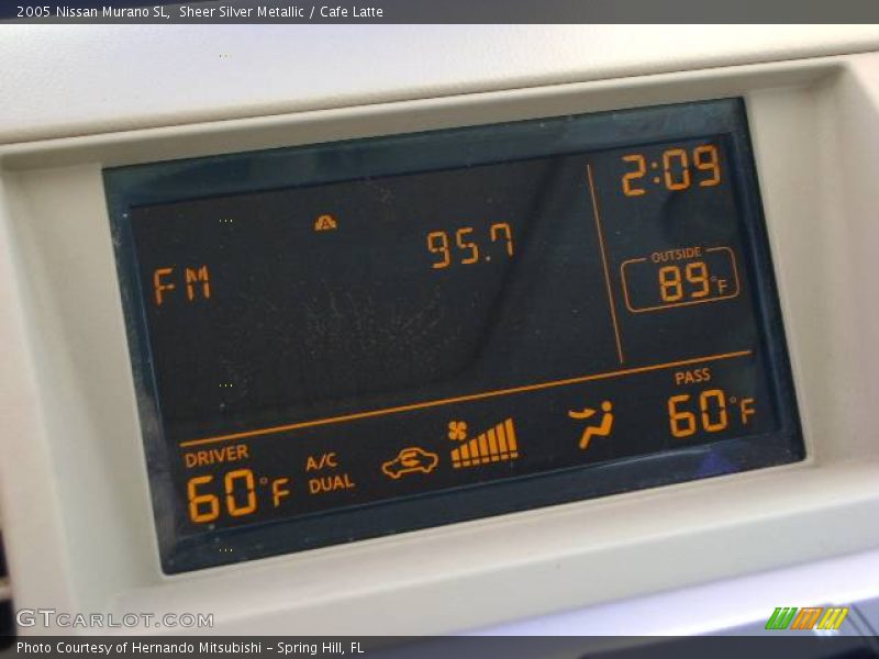 Sheer Silver Metallic / Cafe Latte 2005 Nissan Murano SL