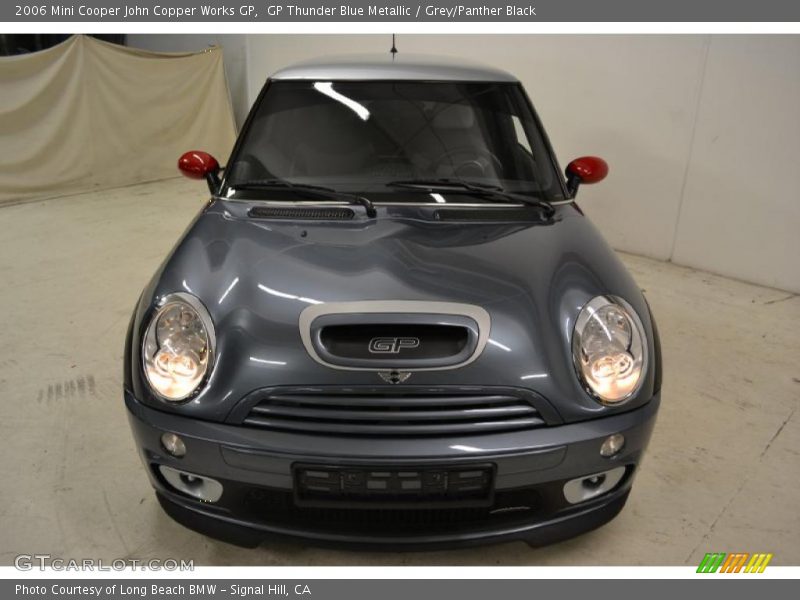 GP Thunder Blue Metallic / Grey/Panther Black 2006 Mini Cooper John Copper Works GP