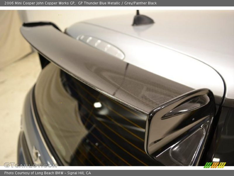 GP Thunder Blue Metallic / Grey/Panther Black 2006 Mini Cooper John Copper Works GP