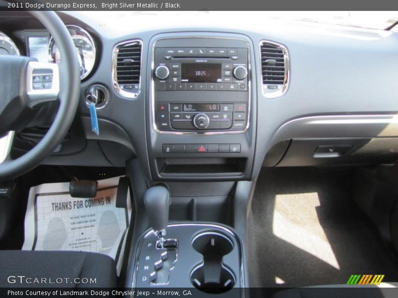 Bright Silver Metallic / Black 2011 Dodge Durango Express