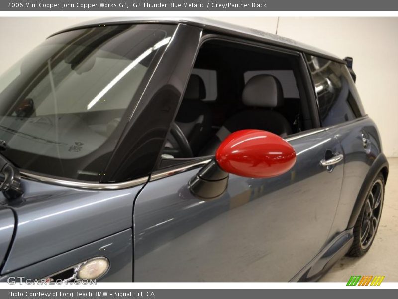 GP Thunder Blue Metallic / Grey/Panther Black 2006 Mini Cooper John Copper Works GP