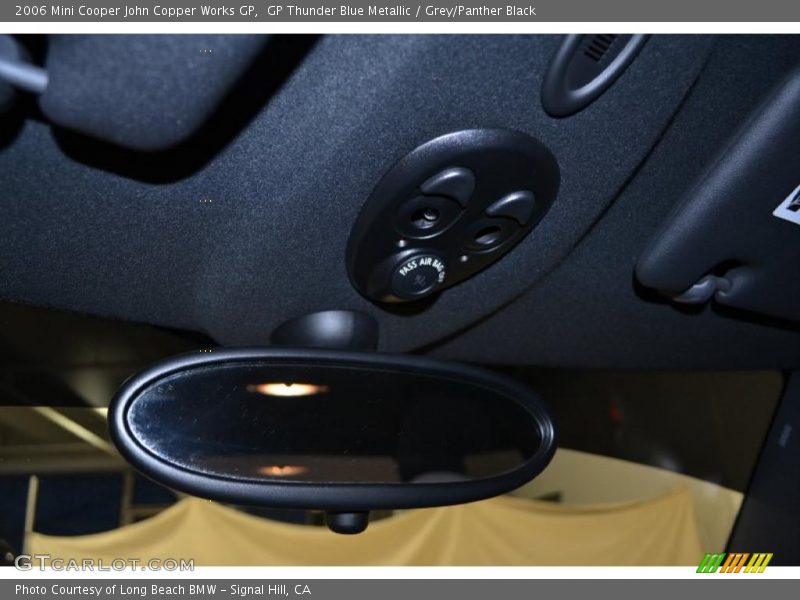 GP Thunder Blue Metallic / Grey/Panther Black 2006 Mini Cooper John Copper Works GP